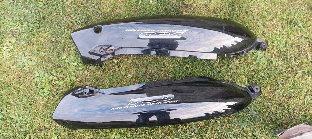 suzuki gsx600f części, błotnik, plastkiki, bak, owiewki