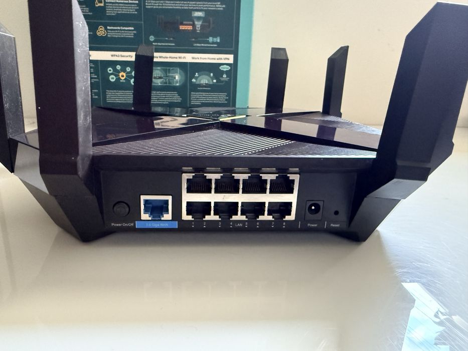 TP-Link Archer AX6000 Wi-Fi 6 | 2.5G | 8x LAN | USB-C + USB 3.0