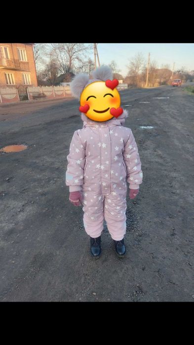 Продам зимовий комбінезон 116р