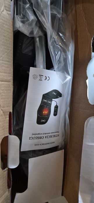 Mata masującą do samochód na fotel, masażer