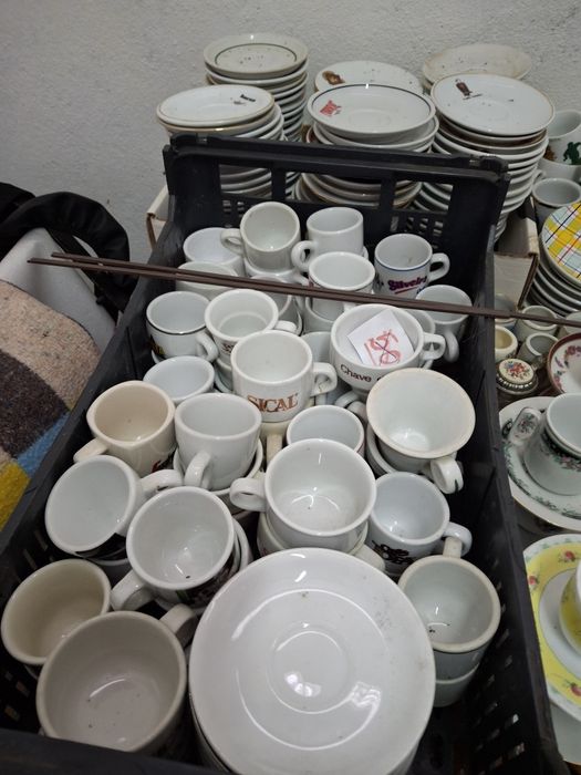 Chávenas de café várias marcas