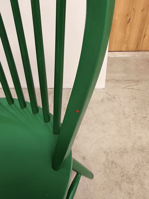 Krzesło drewniane zielone