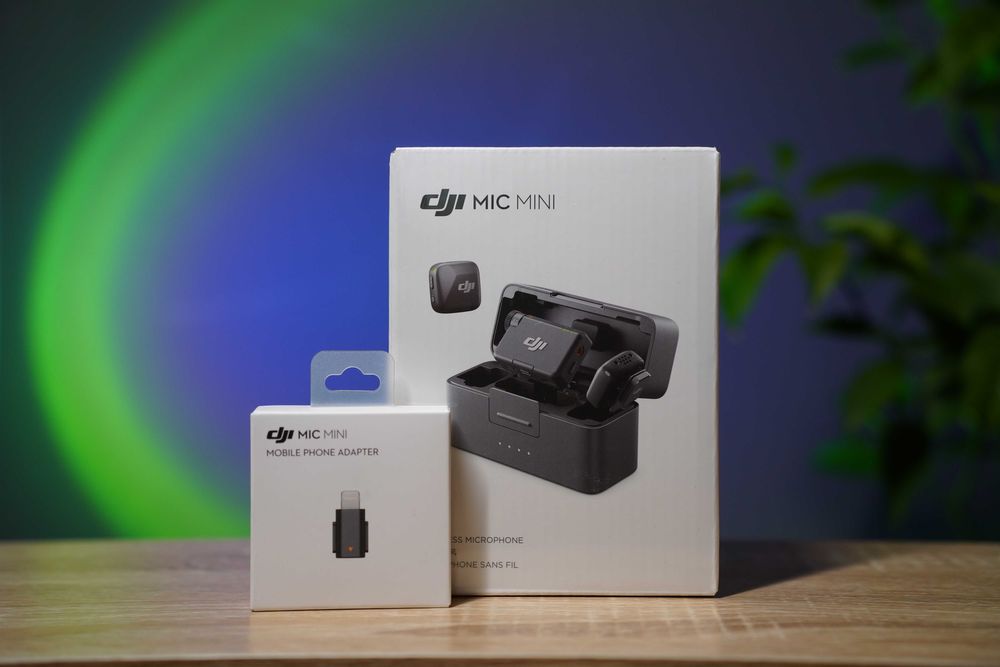 З гарантією • НОВІ • DJI Mic Mini 2TX+1RX – мікрофон для відео, блогу