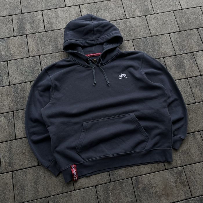 Плотне худі Alpha Industries | Іднальний стан