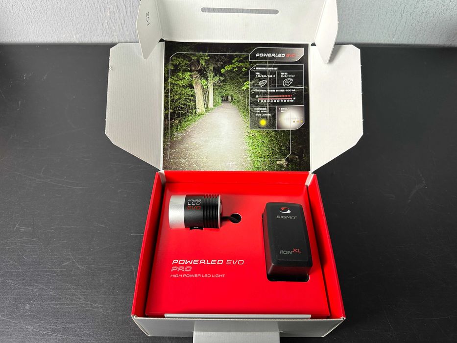 Lampka rowerowa POWER LED evo PRO X sigma