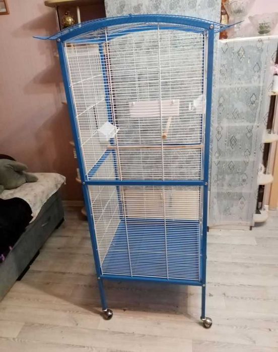 Клетка вольер для средних и крупных птиц,отправка по почте