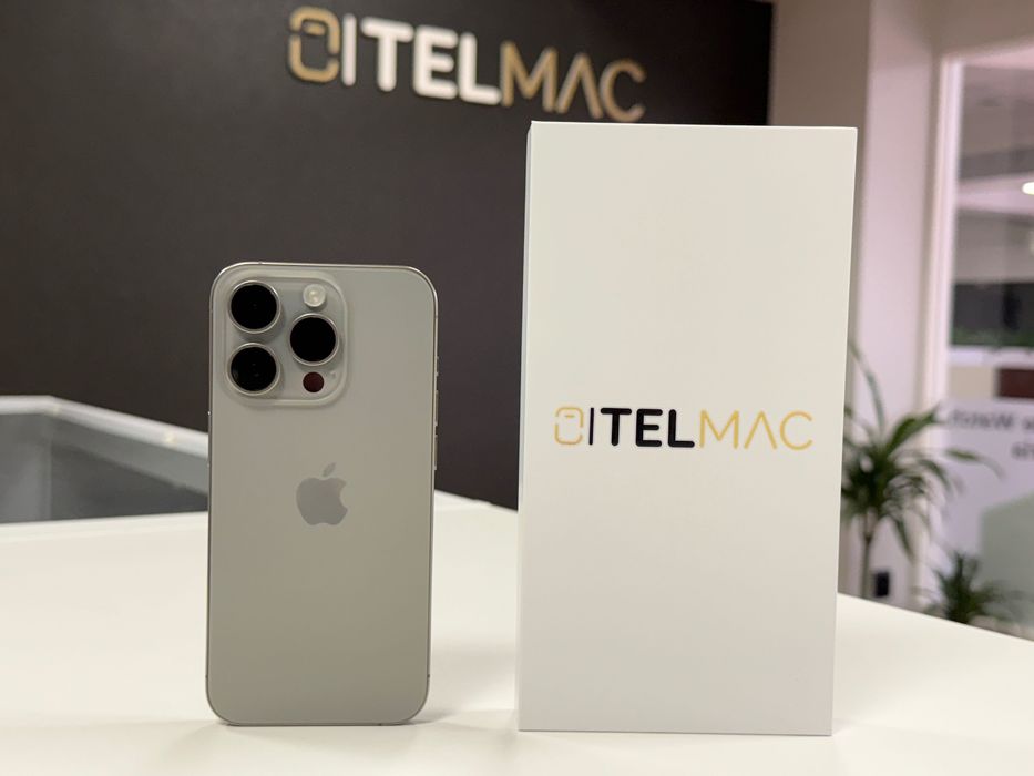 Apple iPhone 15 Pro 128GB 5G Szary • IDEALNY • GW • Raty 0%
