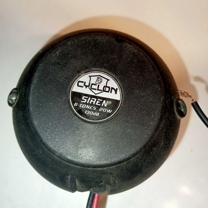Сирена 6-тональна 20W CYCLON 130 dB