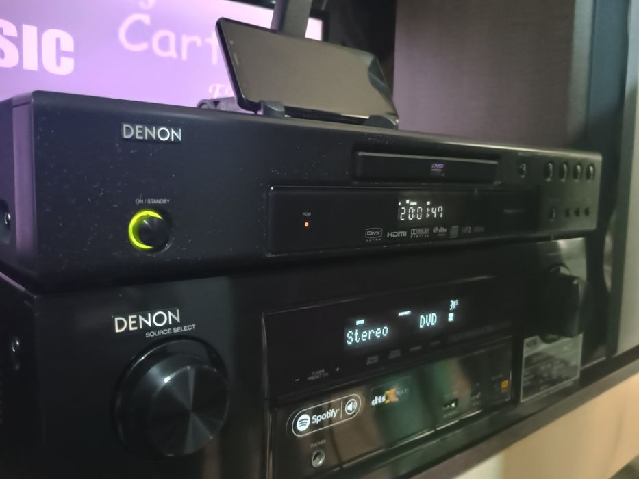 DENON  DVD -1740 black MP3 HDMI.