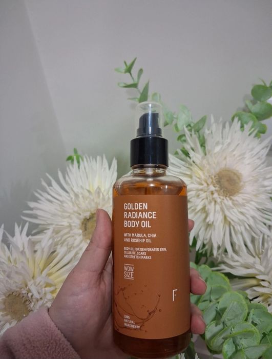 Body oil golden radiance
