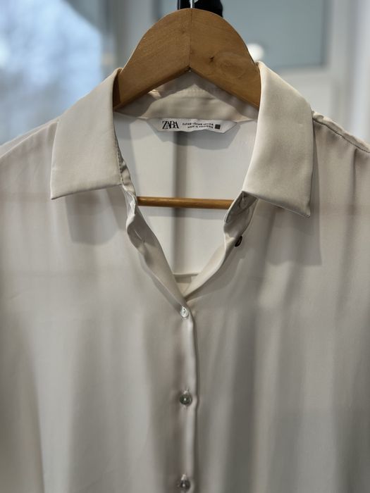Біла сорочка блуза Zara