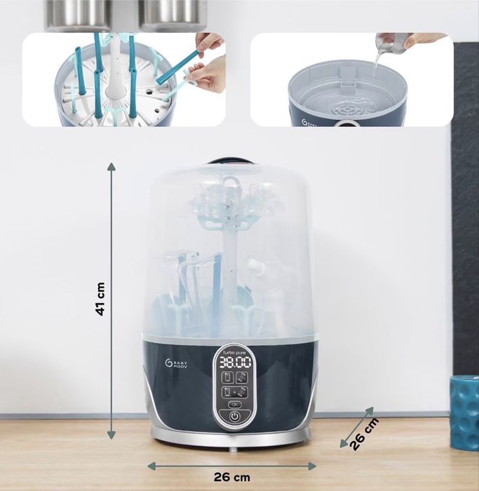 Esterilizador e seca-biberões BabyMoov