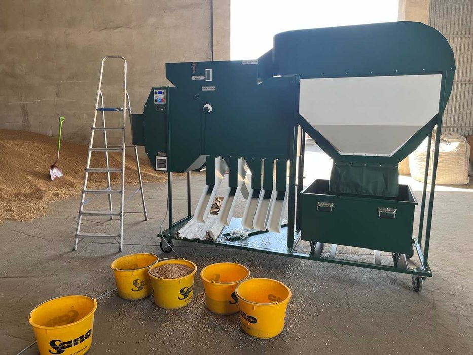 Separator aerodynamiczny ISM -10 CSC, wialnia, czyszczalnia