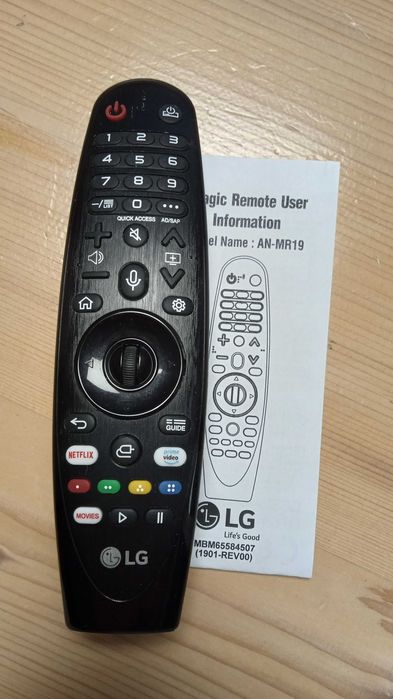 pilot LG AN-MR19BA magic remote Oryginalny