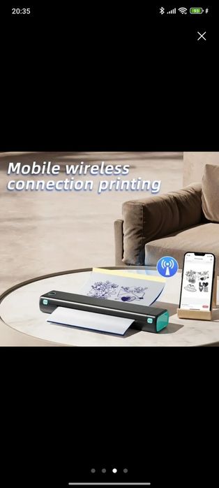 Impressora térmica compacta