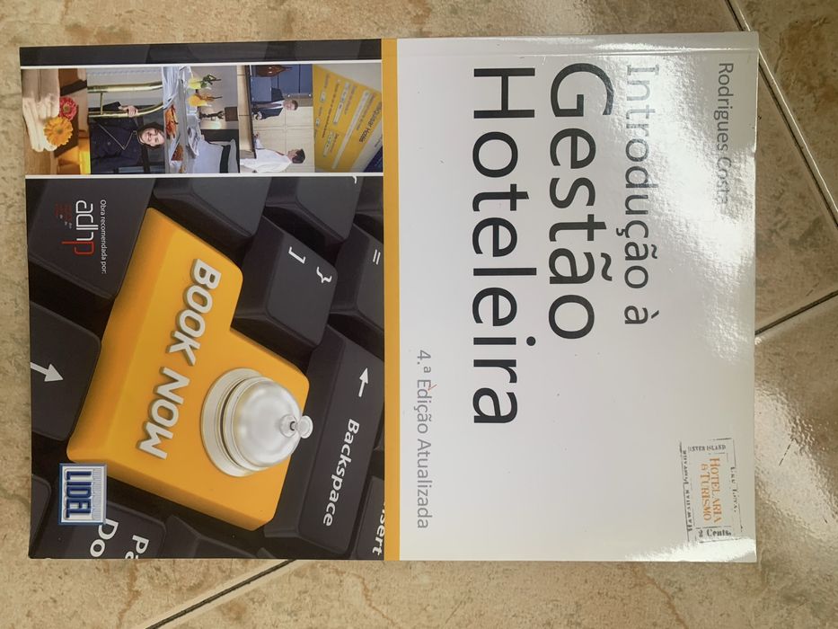 Livro Introdução à Gestão Hoteleira, novo