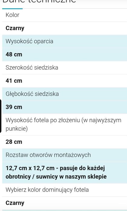 Fotel do łodzi okazja!