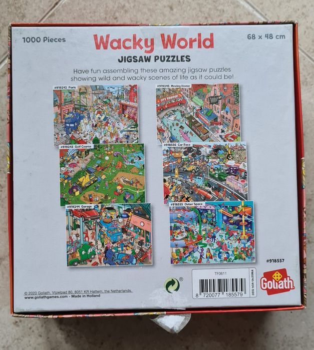 Puzzle Wacky World - Pet Shop 1000 peças.