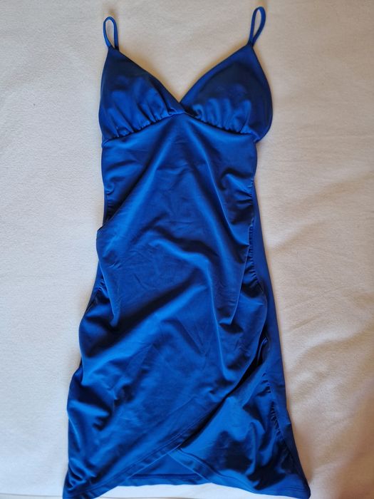Vestido azul midi