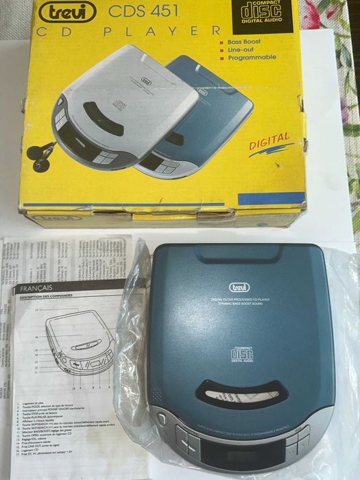 Stary Odtwarzacz CD PLAYER CDS 451 - Nowy !