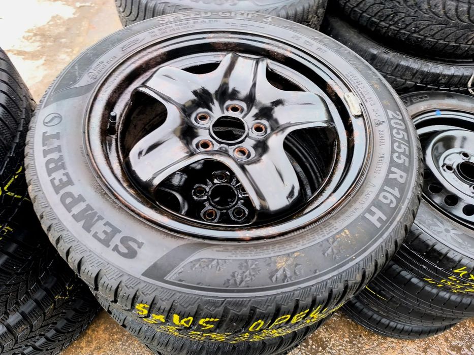 5x105 Felgi Stal Stalowe Strukturalne Struktura 16 Koła Zimowe Zima Opel ASTRA J IV K V MOKKA X CHEVROLET CRUZE AVEO II 2 TRAX 6mm Legnica ALU-RAD 205/55