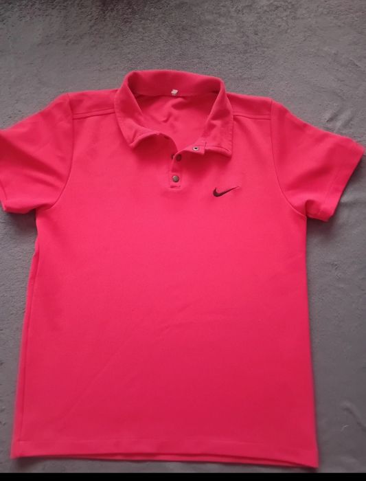 #Nike koszulka polo czerwona