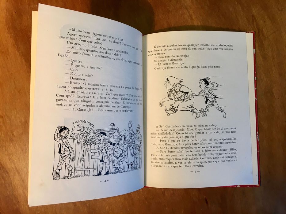 OS FANTOCHES de CARATUJA 1953 - livro infantil didáctico