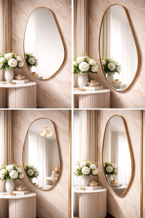 Espelho de 70cm curvado