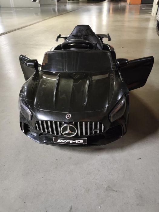 Lean Toys, Mercedes AMG GT R, pojazd na akumulator, czarny