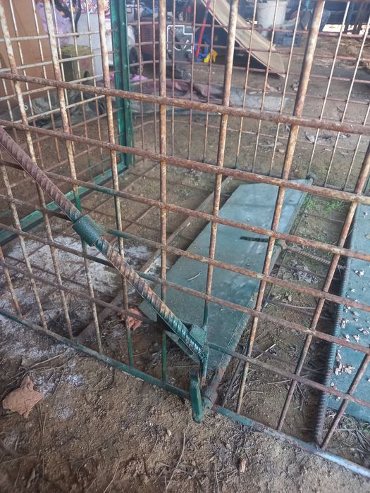 Jaula em ferro para apanhar animais