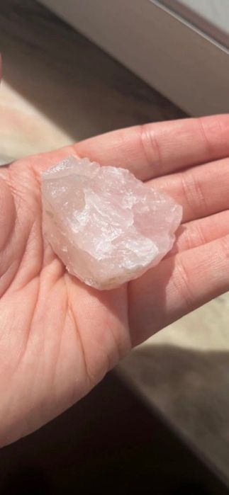 Quartzo rosa - coleção de minerais