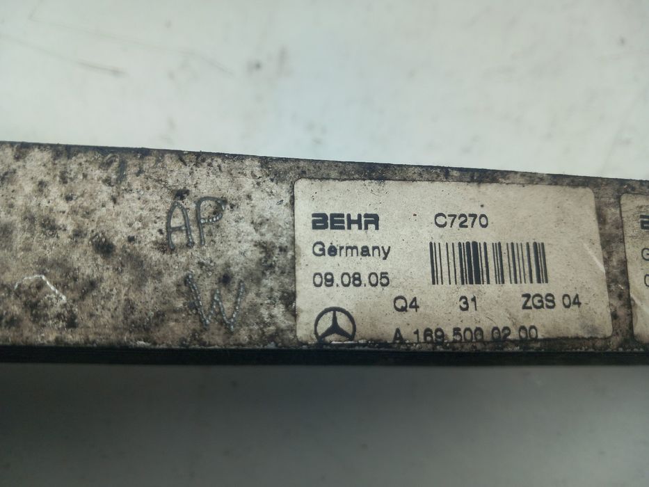 Radiador do óleo MERCEDES-BENZ Classe B (W245)