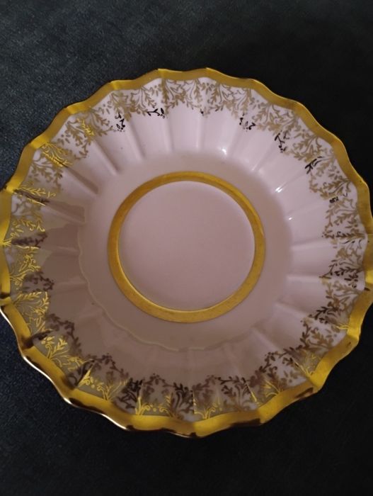 Filiżanka różowa porcelana