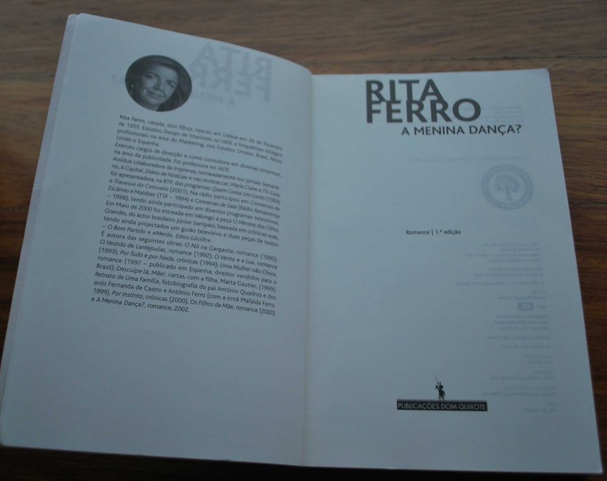 A Menina Dança de Rita Ferro