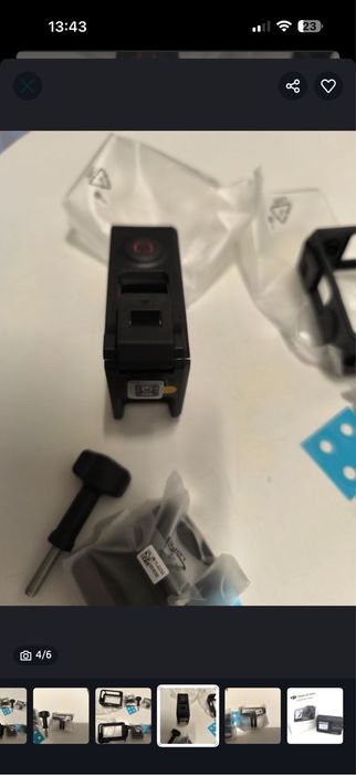 2 caixas protecao dji osmo action 4 novas