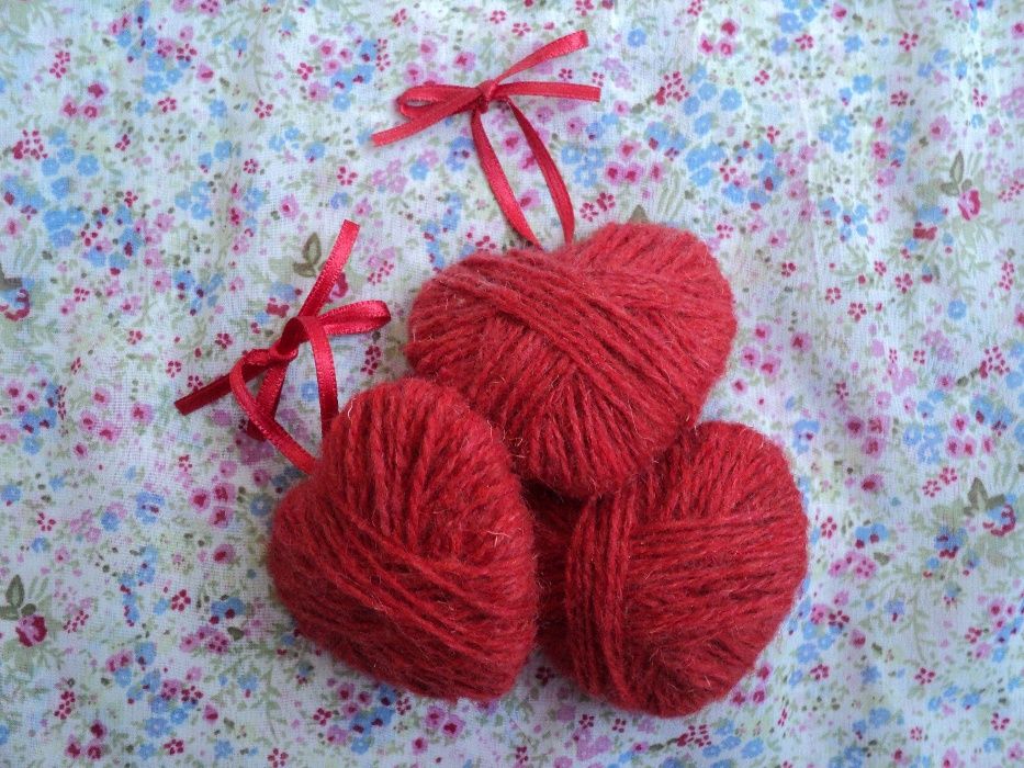 интерьерная игрушка валентинка сердце