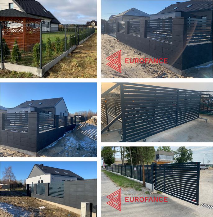 Ogrodzenie panelowe 3D 2D - panel, bramy, furtki od PRODUCENTA