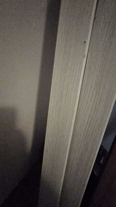 Міжкімнатні двері від забудовника. Внутрішній розмір рами  780 × 1960.