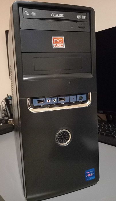 Komputer stacjonarny, AMD, 8Gb ram, SSD 120Gb, Win 10