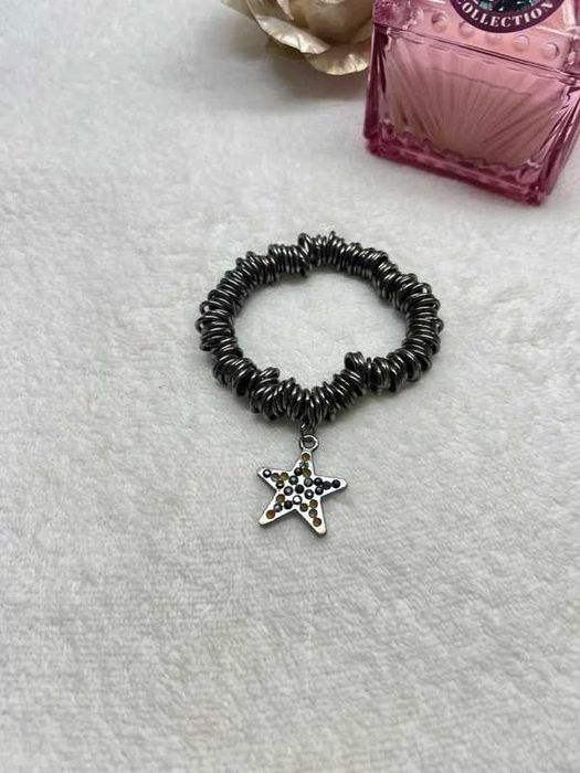 Bransoletka grunge streeetwear alternative stal gwiazdka Star 6