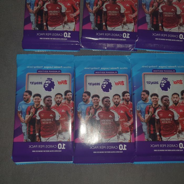 Topps Flagship Premier League 2026/27 - Saszetka Booster 10 kart