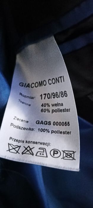 Elegancki garnitur firmyGiacomo contii