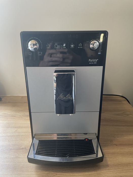 Melitta Purista Srebrny - Ekspres ciśnieniowy