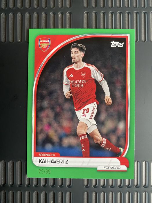 Kai Havertz Limitowana karta 29/99 (Jersey Number Match)
