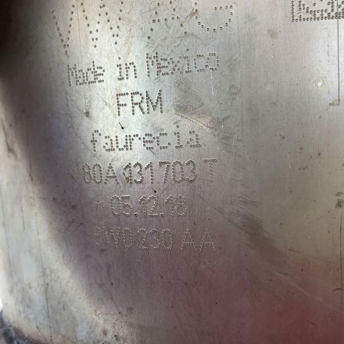 Katalizator Filtr Dpf Sonda Nox Czujnik Audi Q5 Ii Fy 80A 2.0 Tdi Det 19R