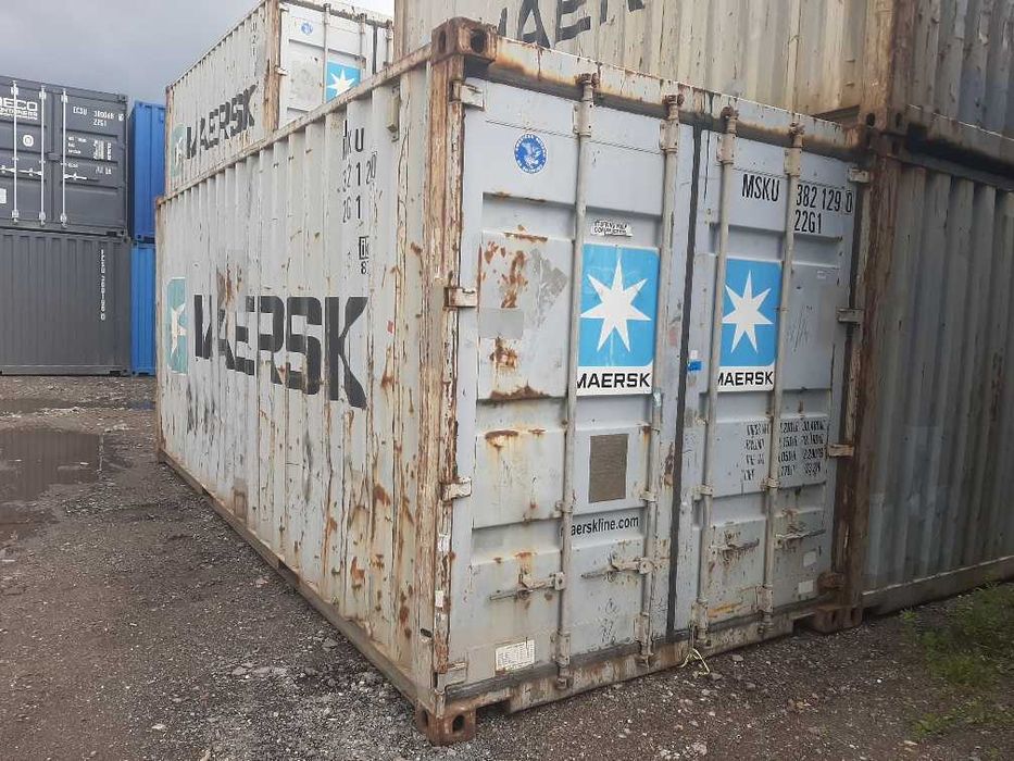 Kontener magazynowy morski używany 20 DC DV 6 m