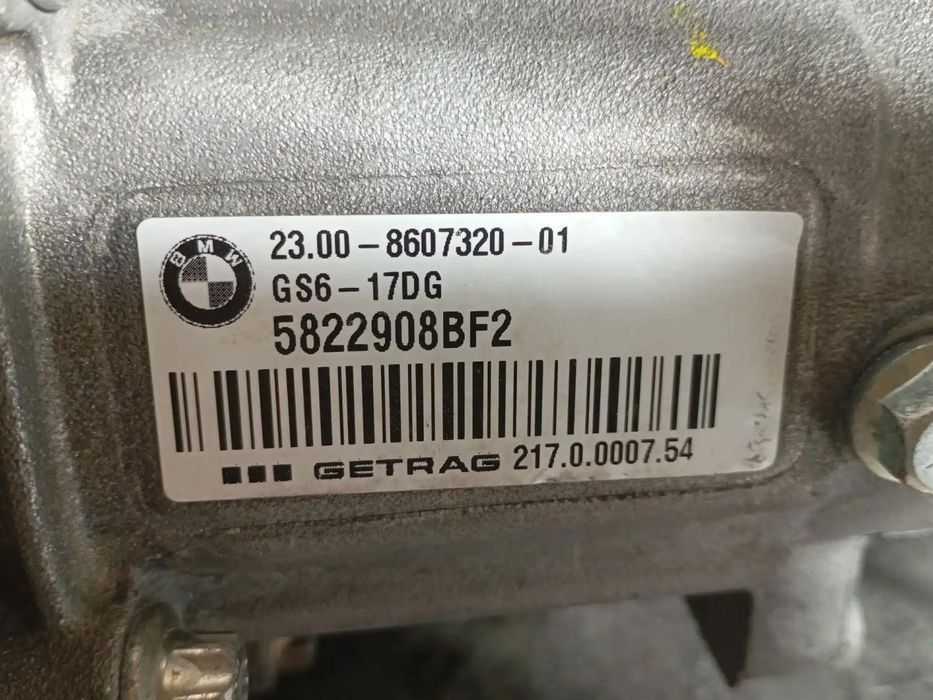 Caixa De Velocidades Bmw Serie 1 (F20) Refª: Gs617Dg