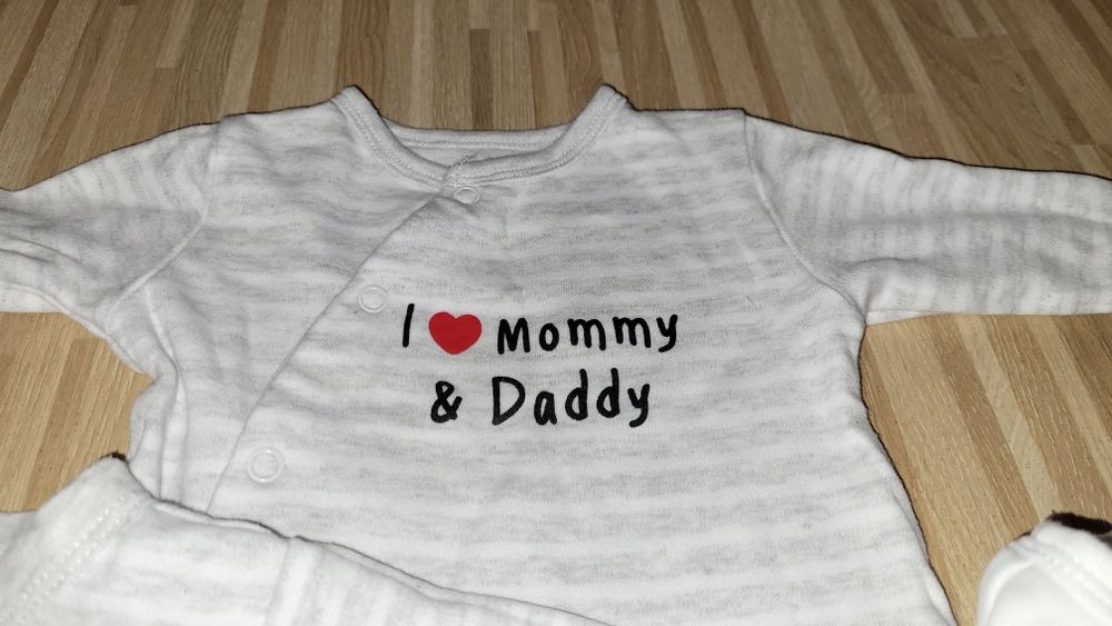 Komplet body śpiochy czapka