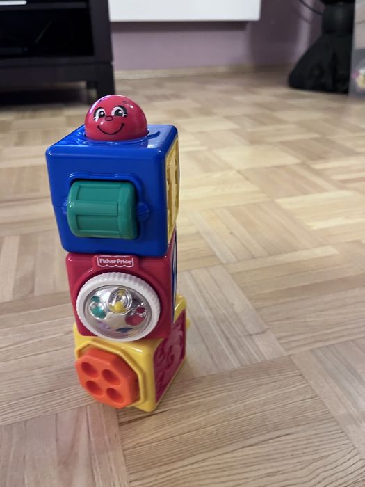 Ciuchcia pociag Fisher price  klocki