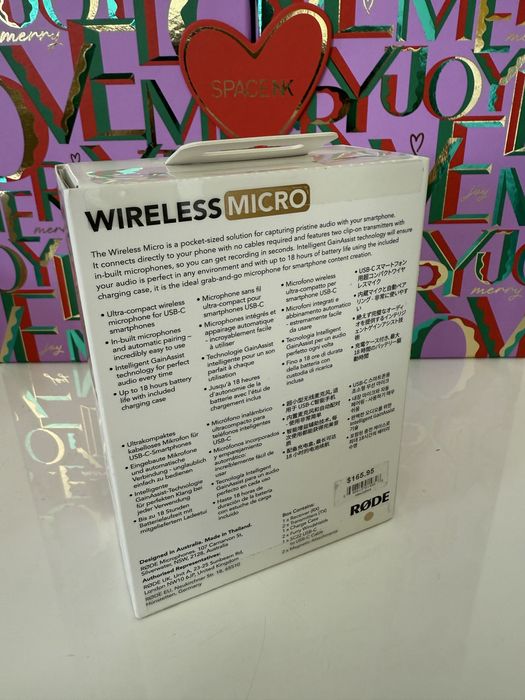 Wireless micro(на 2 персони)(USB-C)Microphone - RODE WIMICROC(HS4C2)